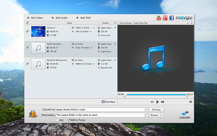 convert video to audio mac