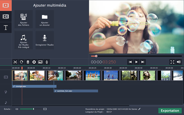 application mac pour montage video