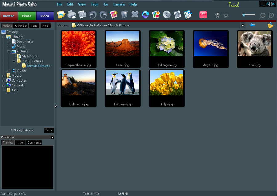 Movavi photo editor software free download
