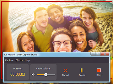 Step 3 - Click the button to use HD video capture software