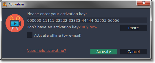 free activation key for movavi photo noir