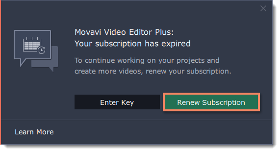 how to renew movavi video editor for free