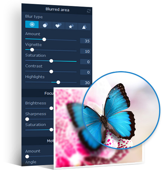 Focus blur effects with after focus today free for mac os