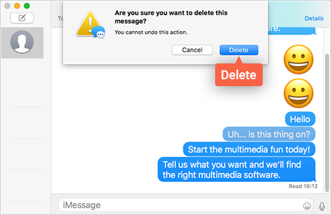 find deleted imessages on mac