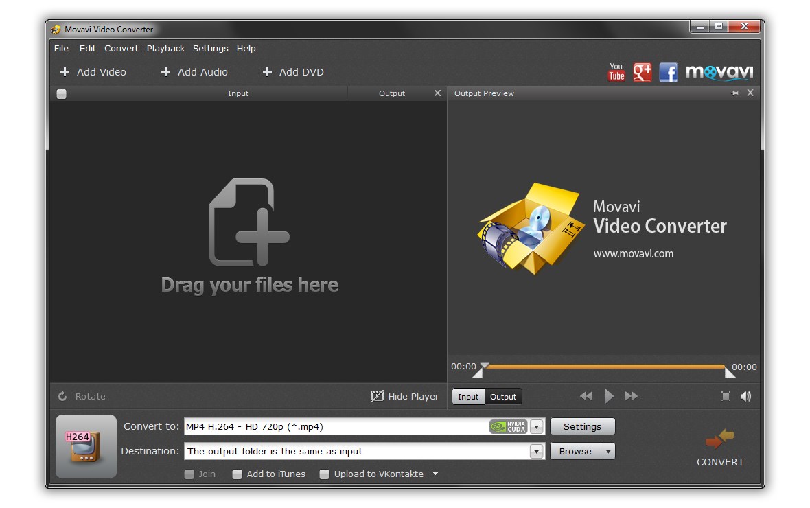 Movavi Video Converter — Download Fastest conversion of