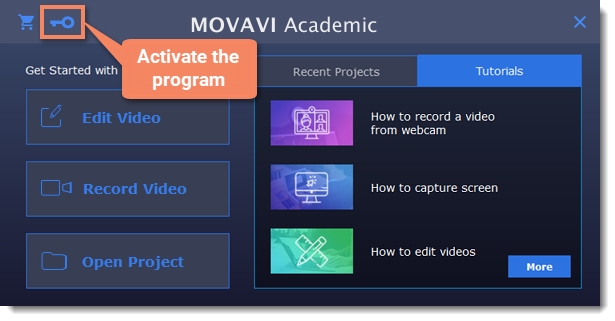 activate movavi photo focus