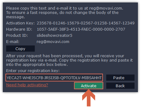 activate movavi photo focus