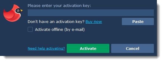 how to remove software activation key