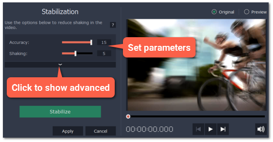 movavi video stabilization