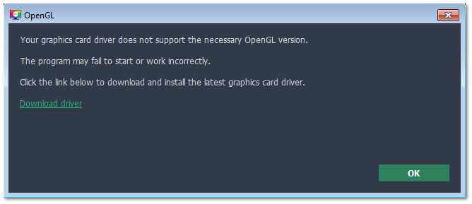opengl 2.0 driver