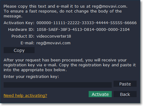 movavi converter activation code