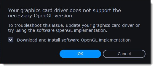 Install A Driver Providing Opengl 2.0 Or Higher