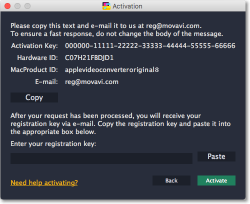 movavi video converter mac activation key